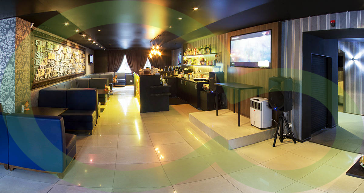 интерьер лаунж бара CRYPTO BAR